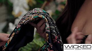 Blindfolded Vanna Bardot Rides Dick Sloppily