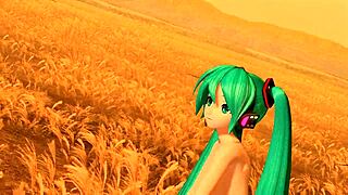 hatsune miku in velvet arabesque project diva nude mod fully nude