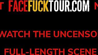 Face Fuck Tour with Teen Babes!