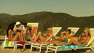 Eva Angelina Deepthroats Thick Dick Outdoors, Then Gets Anal Fucked