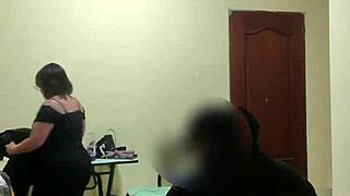 I fuck the fat servant on bed with dirty talk