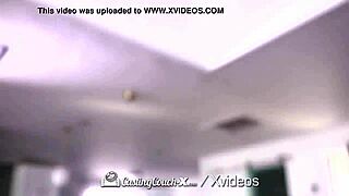 Skinny Blonde Teen Slut Gets Fucked Doggystyle by Casting Agent!