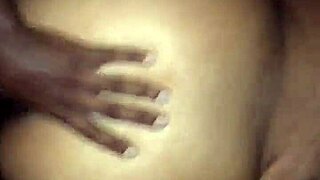 Big booty neighbor bends over for interracial doggystyle with BBC.