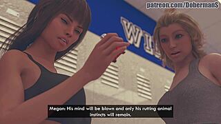 Doctor sucking student's big cock