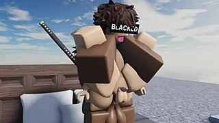 blacked femboy bent over for monster cock in doggystyle, whore gets pussy pounded