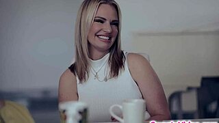 BUSTY MILF HAS THREESOME WITH BFFS