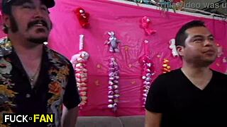 samantha nikki siri giving blowjob at party with her big tits and curvy ass, i mean, wait, deepthroat