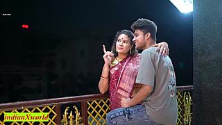 unmarried couple has amazing hot sex in real dating