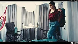 valentina nappi gets facefucked in the woods