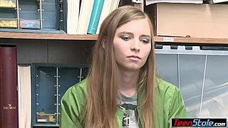 Dirty strip search by mall cop on teen 18+