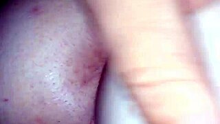 boldly licking tight teen pussy from behind