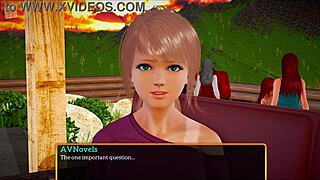 Playing a fun game with my new family 😊