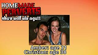 Amber sucks monster cock in lingerie