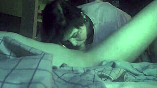 Spying On Webcam Blowjob Leading To Cumshot