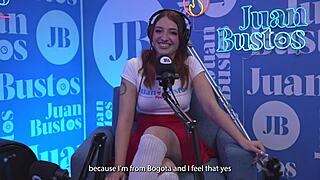 Colombian slut resists huge orgasm before shibari session with moaning and toys in juan bustos podcast