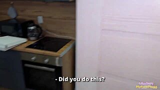 She skips lessons to jerk my cock!