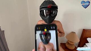 Big-ass blonde teen tricked into photoshoot fuck, swallows cum in cowgirl and bent over positions