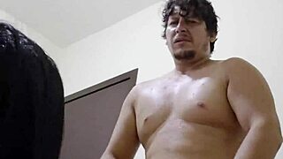 I passionately fuck my big-assed busty Mexican stepmother in doggystyle.