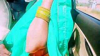 housewife, talk dirty while fucking that stranger in the car