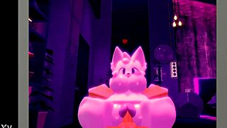 Furry Slut On Roblox Gets Fucked With Monster Cock In Anal And Pussy Assfucking