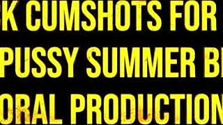 Summer Brooks deepthroats that cock!