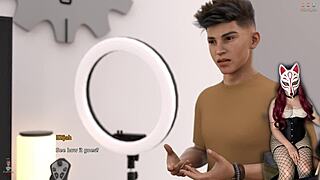 Gamer Girl's Debauchery in College Brothel