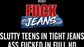 horny czech redhead gets bent over for anal and deepthroat 😈