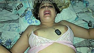 i fucked the blonde before bed in pajamas