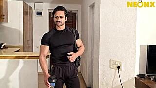 Hot couple enjoys intense desi romance hardcore sex.