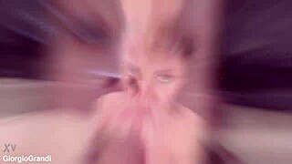 July sun 5on1 dap big gapes buttrose cum in mouth swallow.