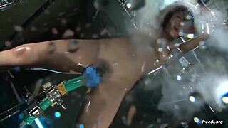 i'm bound in asian bondage with electro