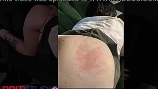 British 18yo gets spanked in detention