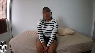 Xiomara receives massive cum all over her face 😍