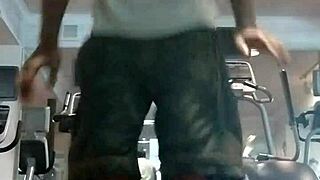 Pretty mature woman in dorm with husband, skinny and fit