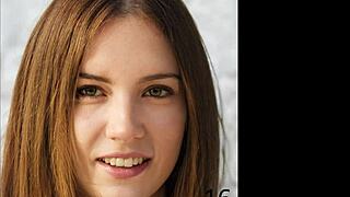 Mistress Kittiwips keeps her captive hubby hogtied all night for strapon domination and joi.