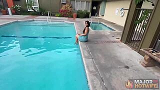 syren de mer, this busty brunette italian milf, gets her pussy pounded by rome major.