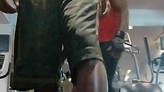 Pretty mature woman in dorm with husband, skinny and fit