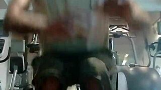 Pretty mature woman in dorm with husband, skinny and fit