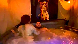 quickie in the jacuzzi with santana red from wca productions