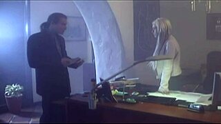 Hannah Harper lets her big boobs fly and gets cum on after sex in bed