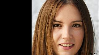 Mistress Kittiwips keeps her captive hubby hogtied all night for strapon domination and joi.