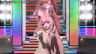 Megurine Luka Voc Loid In Love Project Diva Nude Mod Full Nude Bunny Costume