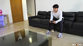 Stepsister Bent Over for Ass Play!