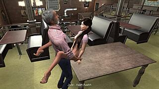 Second life - episod 8 - we go to the karaoke with old and young