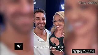 Wifey Victoria Rey Gets Fucked Doggy Style While Holding Husband's Hand