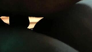 Rainy morning fuck leaves me creampied deep!