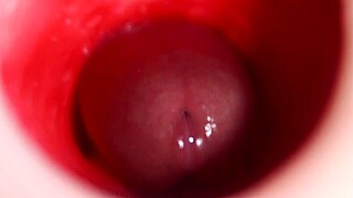 filled the camera with cum the best internal cumshot in the anal 4k