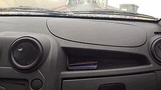 uber driver gets blowjob from neighbor's wife