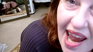 i'm teasing as dirty mouthed dawnskye1962 in fishnets and heels before mirrors