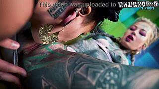 Inexperienced Tattoed Hippie Babe Learns Anal From Kinky Alt Pornstar